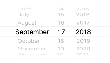 date picker